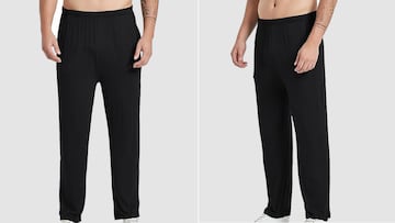 Pack de 2 pantalones de pijama largo para hombre: supersuaves y transpirables en Amazon.