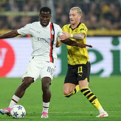 Posibles alineaciones del AC Milan - Borussia Dortmund por la UEFA Champions League