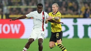 Posibles alineaciones del AC Milan - Borussia Dortmund por la UEFA Champions League