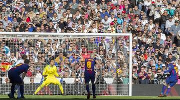 Messi marcó de penalti el gol que encarrilaba el encuentro para los blaugranas.