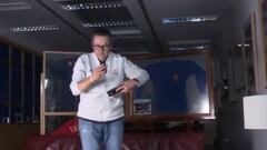 La reacción de Roncero al golazo de Valverde: vean lo que hizo con el móvil...