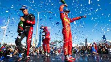 Victoria del brasileño Di Grassi en el circuito de Long Beach