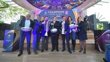 La fiesta del rugby europeo paraliza Bilbao y su entorno