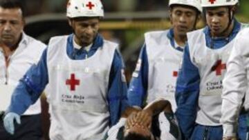 El jugador estará por fuera de las canchas por estiramiento de ligamento.