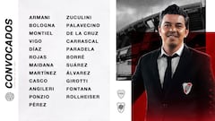 Montiel, entre los concentrados de River para el Superclásico