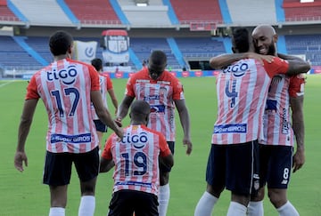 Junior de Barranquilla y Millonarios se enfrentaron en el estadio Metropolitano Roberto Meléndez por el partido de ida de las semifinales de la Liga BetPlay.