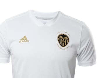 Made by Adidas, Valencia opt for a clean and clutter-free shirt to celebrate their centenary in 2019. Available via ValenciaCF.Com
