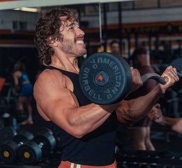 Preparación de Joseph Baena antes del NPC Natural Colorado State. Joseph nació el 2 de octubre de 1997 fruto de una  relación extramatrimonial del actor. 