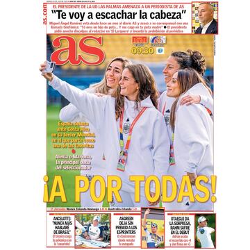 Las portadas de AS de julio