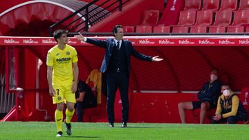 Unai Emery, head coach of Villarreal,during the spanish league, LaLiga, football match played between Granada Club de Futbol and Villarreal Club Futbol at Nuevos Los Carmenes Stadium on April 3, 2021 in Granada, Spain.
AFP7
03/04/2021 ONLY FOR USE IN S