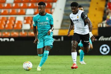 Vinicius Junior y Thierry Correia.