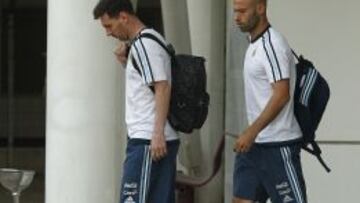 El plantel liderado por Messi no emitió declaraciones.