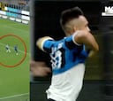 Las dos locuras de Lautaro Martínez ante la Sampdoria