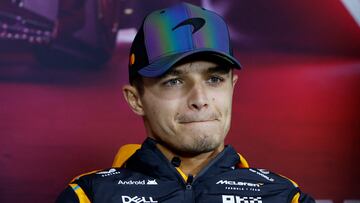 Lando Norris (McLaren). Las Vegas, Estados Unidos. F1 2024.