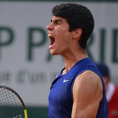 Alcaraz barre a Basilashvili y emula a Nadal por precocidad