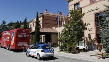 El Hotel del Atlético.