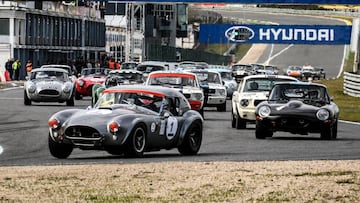 Coches hist¨®ricos en el Circuito del Jarama