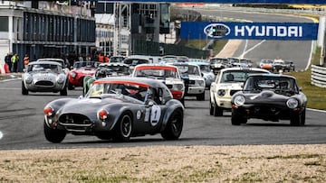 Coches históricos en el Circuito del Jarama