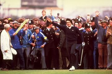 El 21 de Julio de 1979 Severiano Ballesteros ganó su primer Open Británico, hazaña que lograría también en 1984 y1988