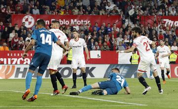 3-1. Borja Mayoral marcó el primer gol.