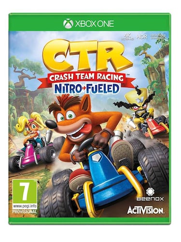 Así será la carátula de Crash Team Racing Nitro-Fueled en Europa