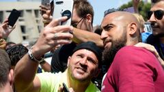 Los frenéticos primeros días de Arturo Vidal en el Barcelona