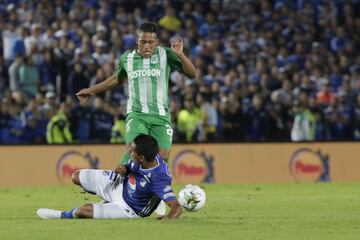 Con goles de Vladimir Hernández y Roberto Ovelar, Millonarios y Nacional igualaron 1-1 en partido valido por la fecha 9 de la Liga Águila. Wuilker Fariñez fue la figura.