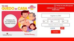 Tercer Bono 'Yo me quedo en casa': link a la plataforma y cómo consultar si soy beneficiario