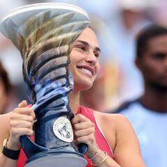 How much money does Sabalenka get after beating Pegula and winning the WTA Cincinnati Open?