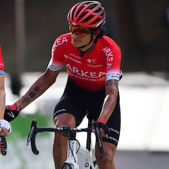 Grave caída de Winner Anacona con su bici de montaña