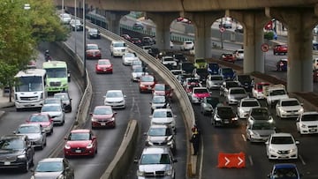 El Hoy No Circula prohibe transitar a autos con engomados verde en calles y avenidas de CDMX y EDOMEX el jueves 20 de febrero del 2025.