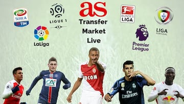 Transfer market live online: Wednesday 19 July 2017