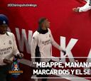 Mbappé salta al césped de Anfield y escuchen lo que le sueltan desde la grada: no daba crédito