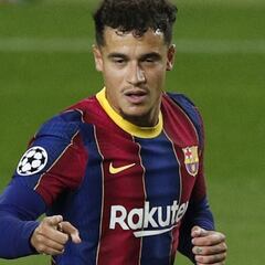 De Jong le gana la primera batalla a Coutinho