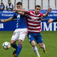Oviedo 2 - Granada 1: Resumen, resultado y goles del partido