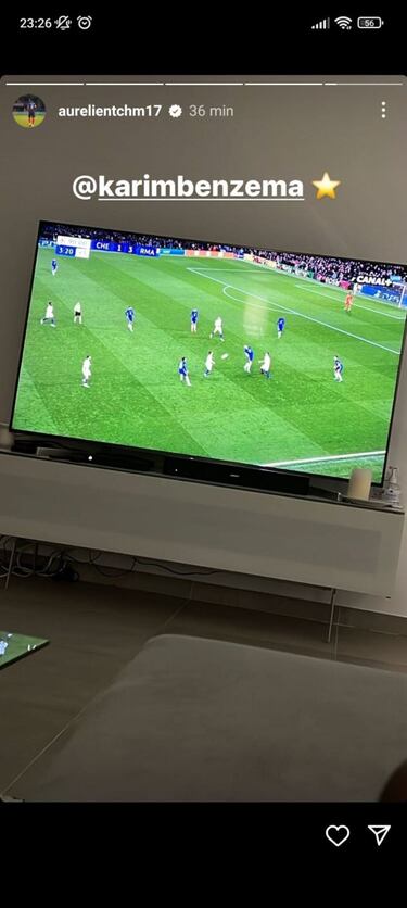 Tchouaméni alucina con Benzema