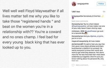 Mayweather, acusado por una modelo de pegar a sus exnovias