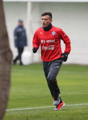 La Roja retomó las prácticas en Juan Pinto Durán.