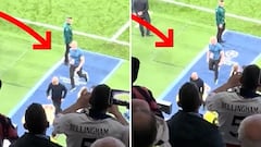 Guardiola’s gesture toward Real Madrid’s crest that earned applause from Madrid fans
