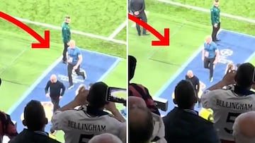 Guardiola’s gesture toward Real Madrid’s crest that earned applause from Madrid fans