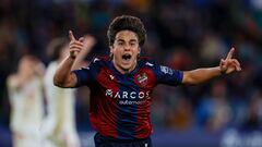 Levante 1 - Mirandés 0: resumen, goles y resultado del encuentro de LaLiga Hypermotion