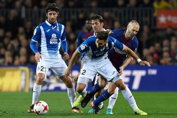 Iniesta y Marc Navarro.