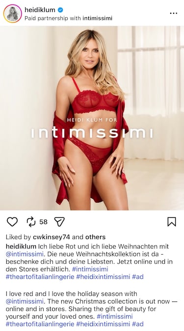 Heidi Klum heats up the internet by posing in red lingerie before hosting the 2026 World Cup draw 