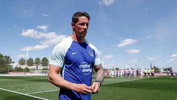 Fernando Torres, entrenador del Juvenil A del Atlético de Madrid.