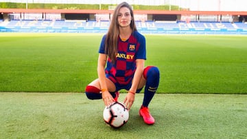 Gio Queiroz es nueva jugadora del Barça.