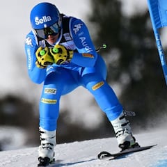 Elena Curtoni remata un doblete italiano en Cortina