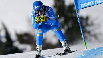 Elena Curtoni remata un doblete italiano en Cortina