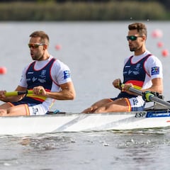 Canalejo y García, a la final de dos sin timonel en el Europeo