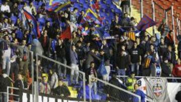 La afición del Levante.