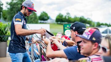 Sainz, en el Red Bull Ring.